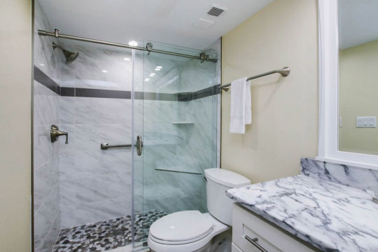 Bathroom with Shower