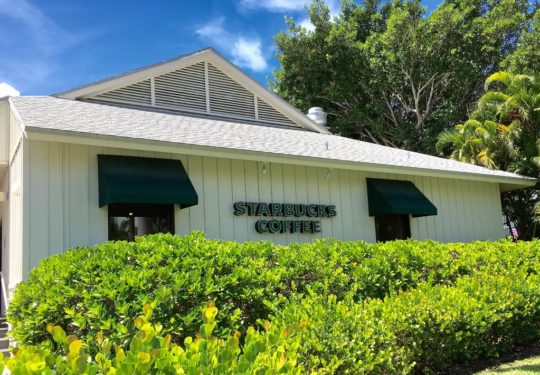 Starbucks Coffee Shop Nearby