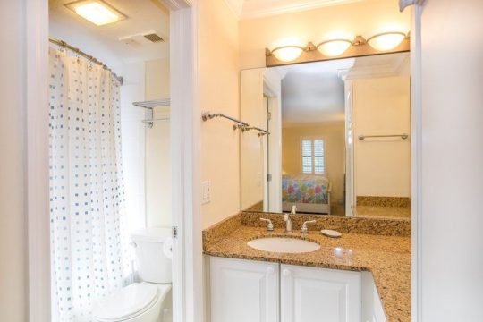 Master Bathroom in Captiva, FL at 1 Bedroom Condo Rental