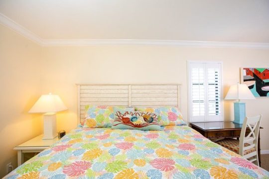 Master Bedroom in Captiva, FL at 1 Bedroom Condo Rental