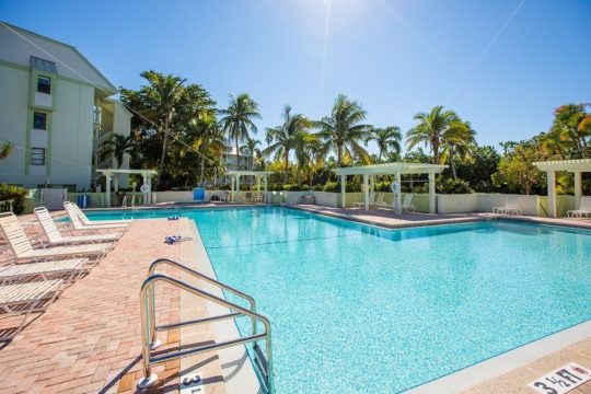Outdoor Pool in Captiva, FL at 1 Bedroom Condo Rental